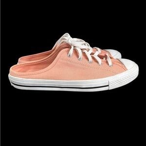CONVERSE CTAS Dainty Mule Slip Canvas Pink Quartz Backless Women’s Size: 6